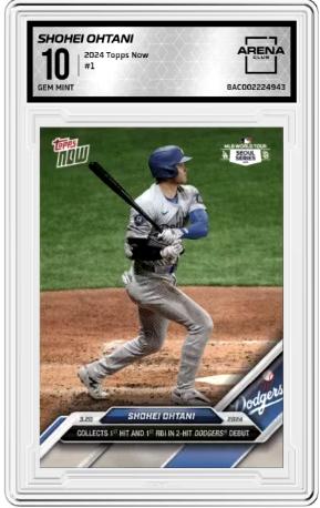2024 Topps Now #1 Shohei Ohtani Other 10