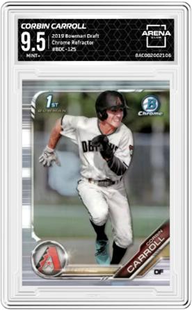 2019 Bowman Draft #BD-125 Corbin Carroll Other 9.5