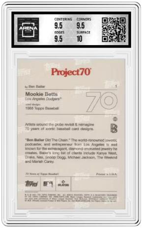 2021-22 Topps Project70 #1 Mookie Betts Other 10