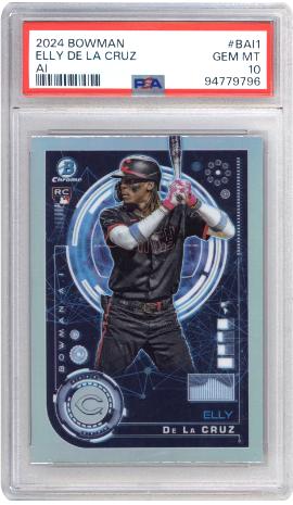 2024 Bowman #BAI-1 Elly De La Cruz Bowman A.I. PSA 10