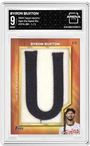 2024 Topps Update #OTN-BB Byron Buxton #/1 Relic